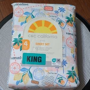 C&C King Bedsheet Set